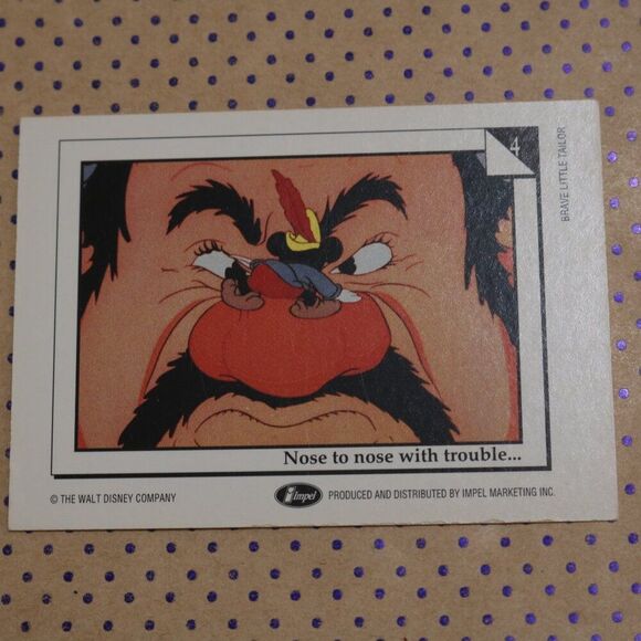 Brave Little Tailor D4 Disney Card - Picture 2 of 2